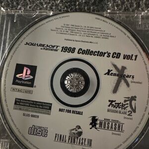 1998 Collector's CD Vol.1 for PlayStation - Black
